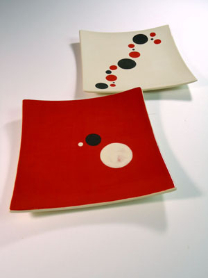 assiettes en couple